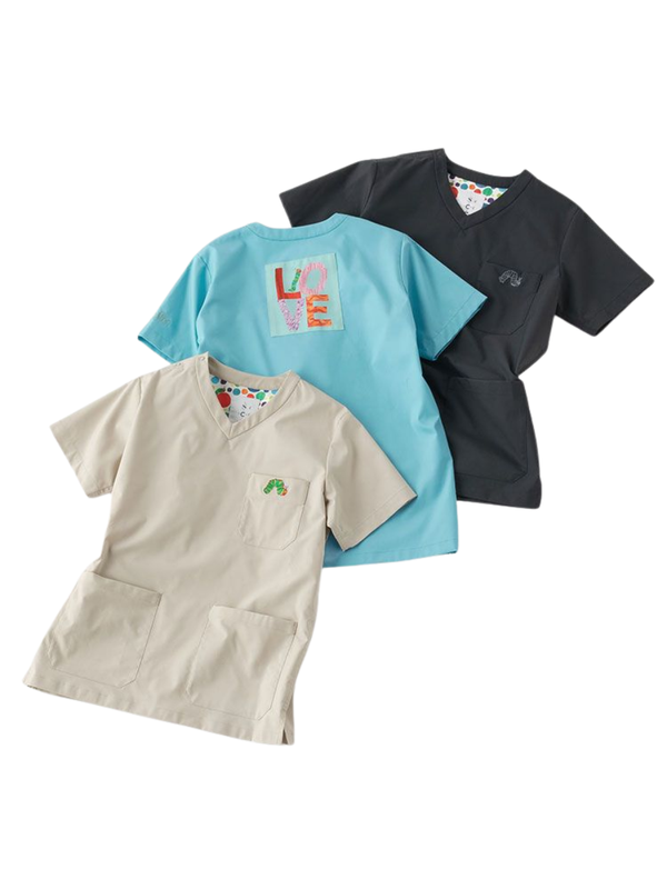 Scrub Canvas Club The Very Hungry Caterpillar Unisex Scrub Top
