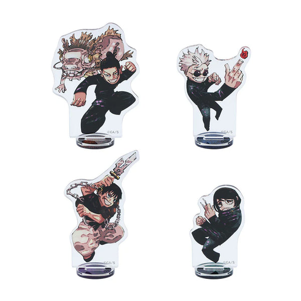 Shueisha Jujutsu Kaisen Acrylic Mini Figure Set – Hidden Inventory Arc (4 Figures)