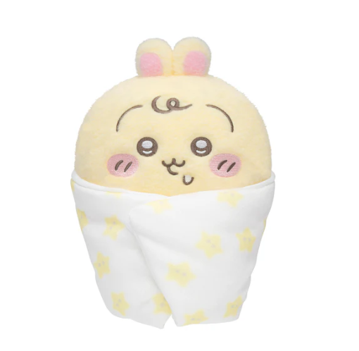 Chiikawa Baby Plush Toy with Swaddle Blanket Set