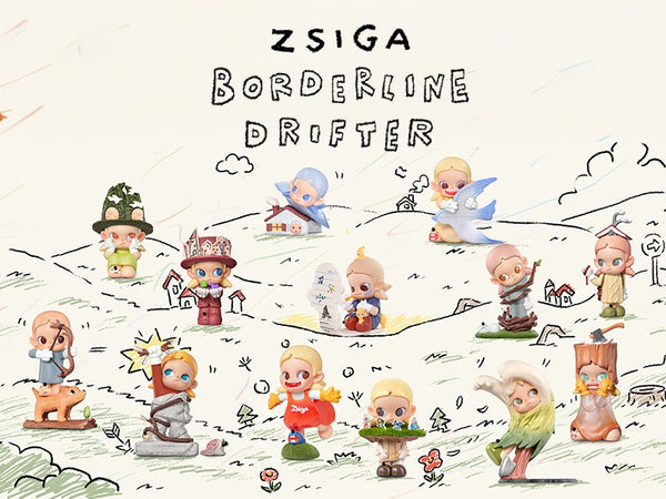ZSIGA Borderline Drifter Series Blind Box Collectible Figures