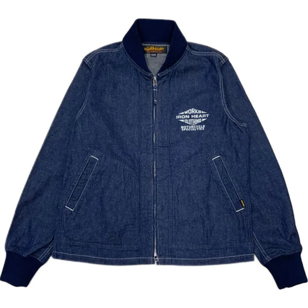 Iron Heart IHJ-146 Nep Denim Windbreaker Jacket