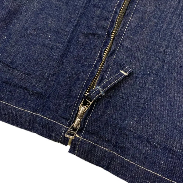 Iron Heart IHJ-146 Nep Denim Windbreaker Jacket