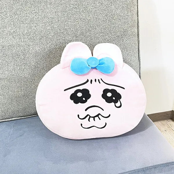 Opanchu Usagi Tears Mochiri Face Cushion Plush Pillow