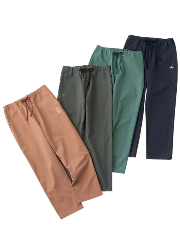 Scrub Canvas Club WONDER ART Asahiyama Zoo Unisex Scrub Pants