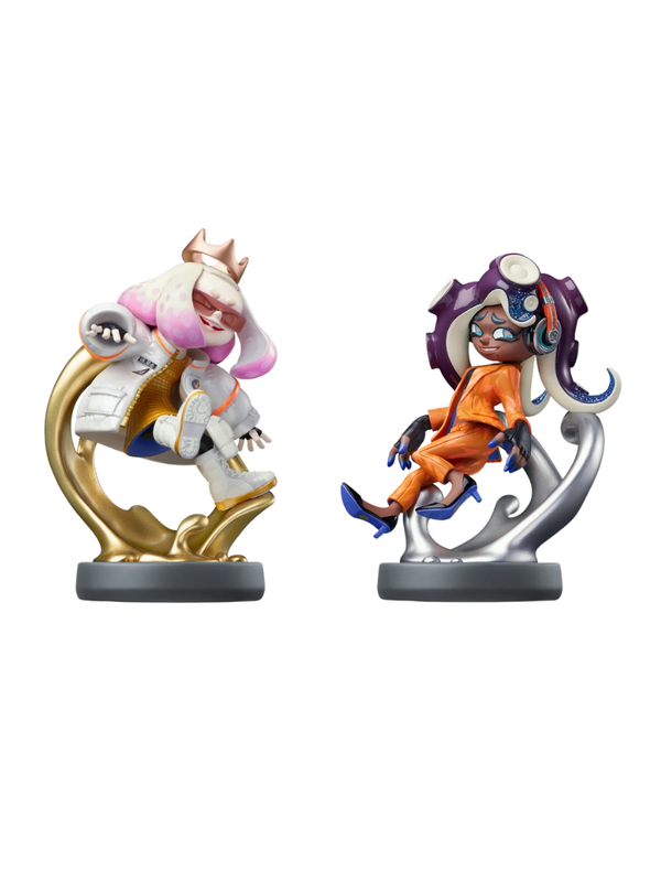 amiibo Off the Hook Set Pearl Marina Side Order Splatoon Nintendo NFC Figure Set