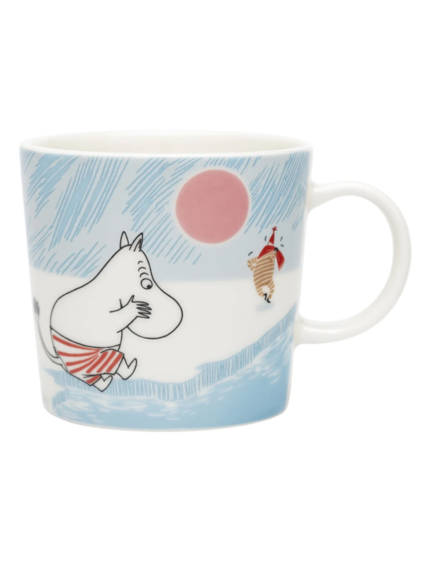Moomin Winter Mug 2025 Ice Swimming 0.3L Ceramic Cup