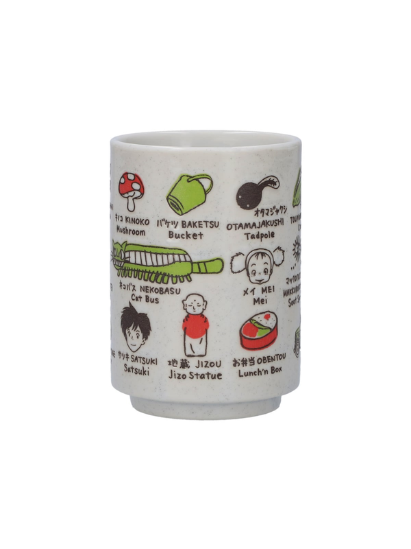 My Neighbor Totoro Yunomi Tea Cup “Narabe” Large Japanese Ceramic Cup