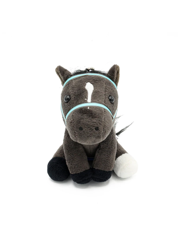 Idol Horse Ascoli Piceno Victoria Mile 2025 Plush Toy S Size with Ball Chain