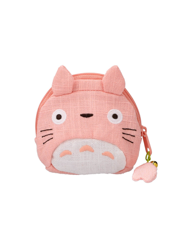 My Neighbor Totoro Mini Pouch Large Totoro Pink Sakura