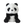Load image into Gallery viewer, Sun Lemon Fluffies Panda Plush Toy S Size Sitting Pose
