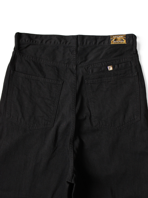 Kapital 12oz Arrow Pattern Jacquard Denim Port Baggy Pants