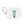Load image into Gallery viewer, Npochamu Mini Pouch with Carabiner White
