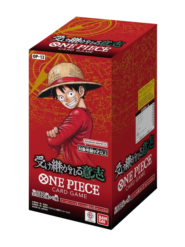 ONE PIECE Trading Card Game Booster Pack OP-13- "Inherited Will"- 3rd Anniversary Edition