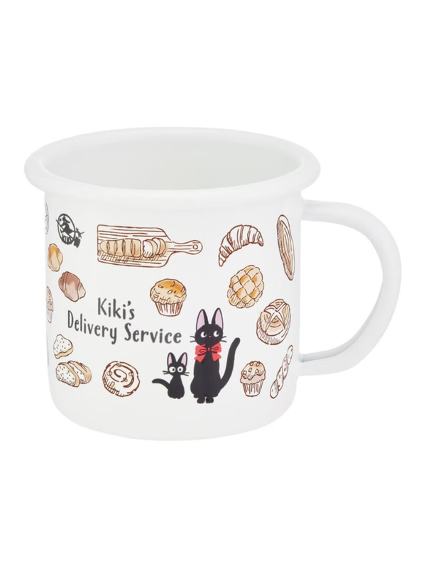 Kiki’s Delivery Service Enamel Mug Cup 380ml Jiji Design Studio Ghibli
