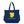 Load image into Gallery viewer, Osamu Goods Denim Tote Bag Embroidered Dog Navy

