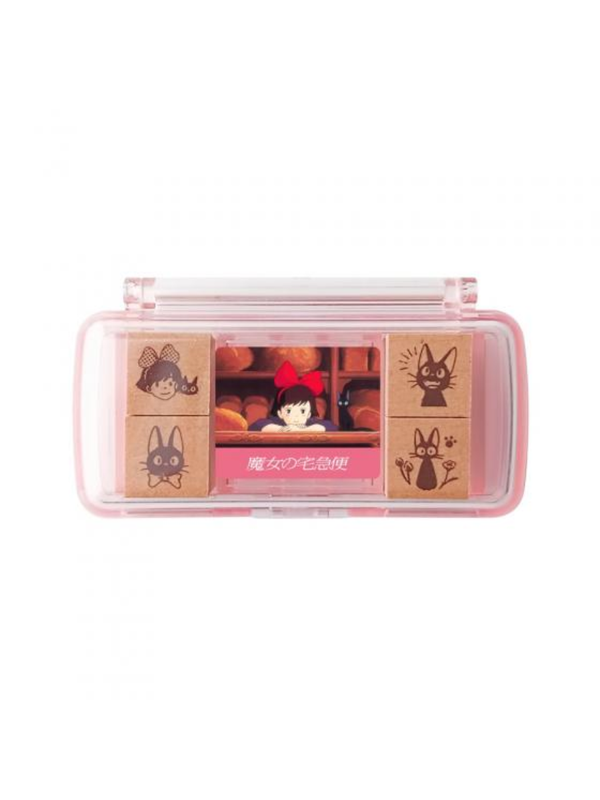 Kiki’s Delivery Service Mini Stamp Set with Case Ink Pad Planner Craft Stamps