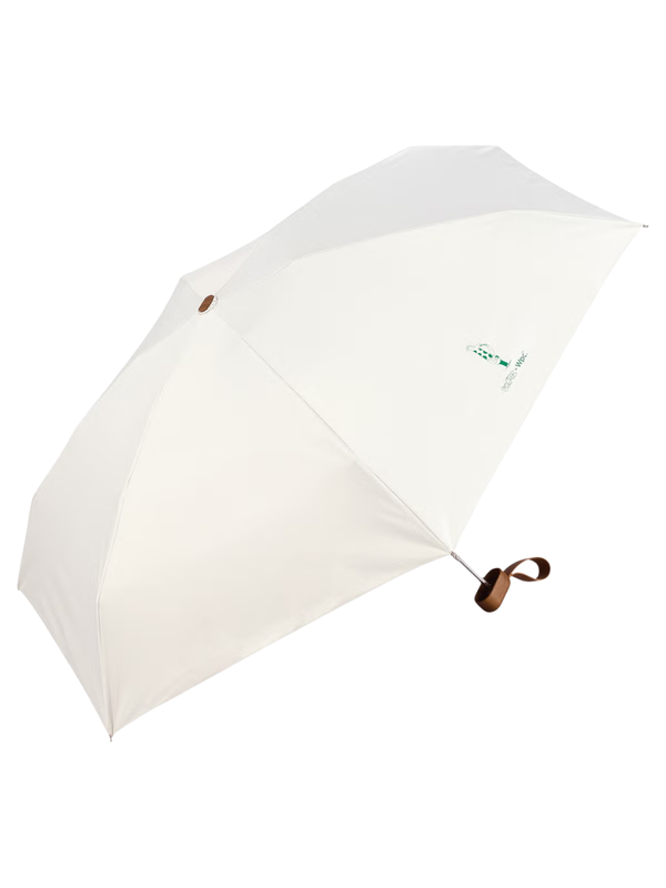 Jagarico x Wpc Mini Folding Sun Umbrella Jagao Embroidery