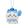Load image into Gallery viewer, Chiikawa Pocket Picnic Style Hachiware Mascot Plush Keychain
