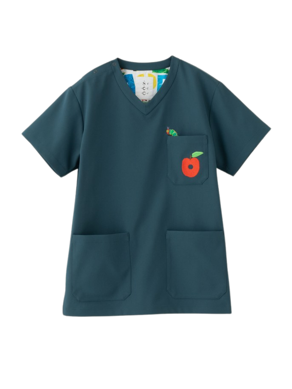Scrub Canvas Club The Very Hungry Caterpillar Vol.2 Unisex Scrub Top