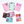 Load image into Gallery viewer, Hobonichi Yumi Kitagishi White Cat Mini Letter Set
