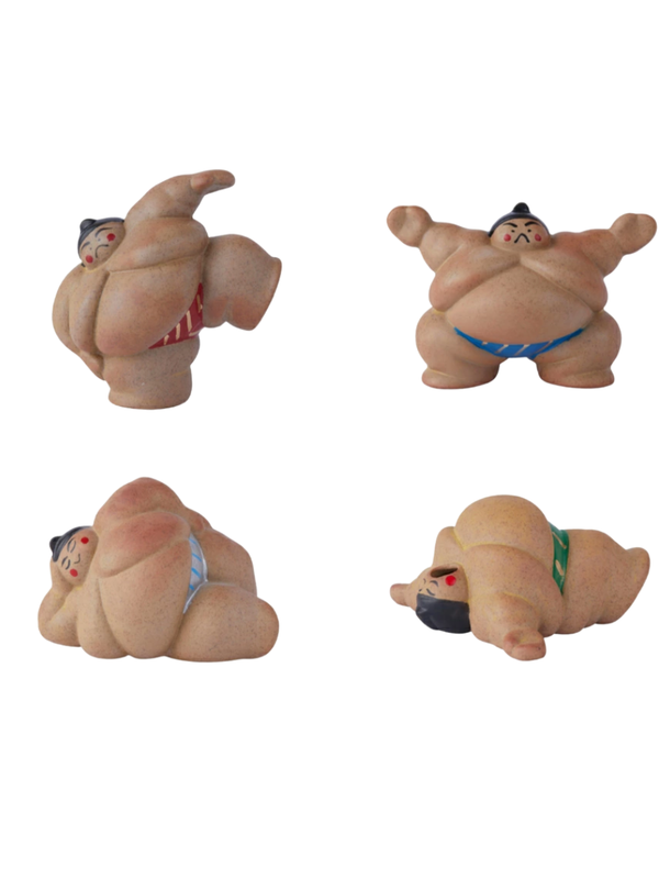 Ouchiai Sumo Ceramic Figure Collection