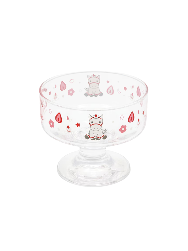 Idol Horse Friends Strawberry Cake Chan Parfait Glass Cup