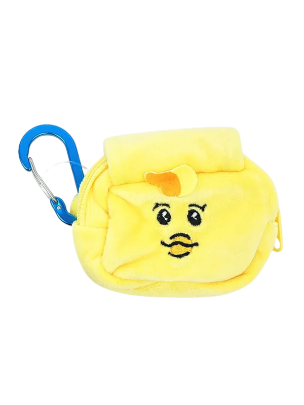 Npochamu Kimimaro Mini Pouch with Carabiner Yellow