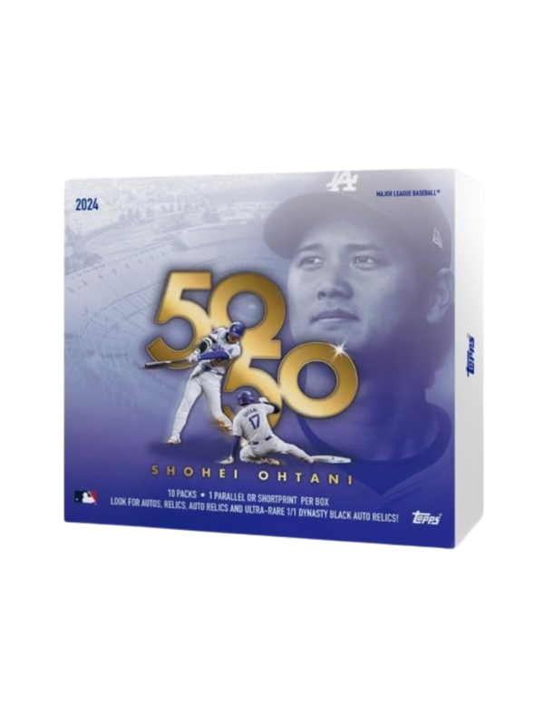 2024 Topps Shohei Ohtani 50/50 MLB Trading Card Box