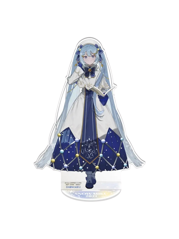 Ichiban Kuji Snow Miku 2021 Big Acrylic Stand M Prize