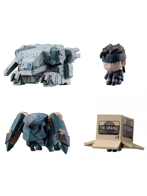 Metal Gear Machibouke Mini Figure Gashapon Series 4 Types