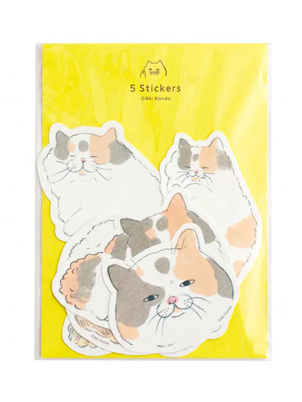 Hobonichi Ohagichan Cat Sticker Set