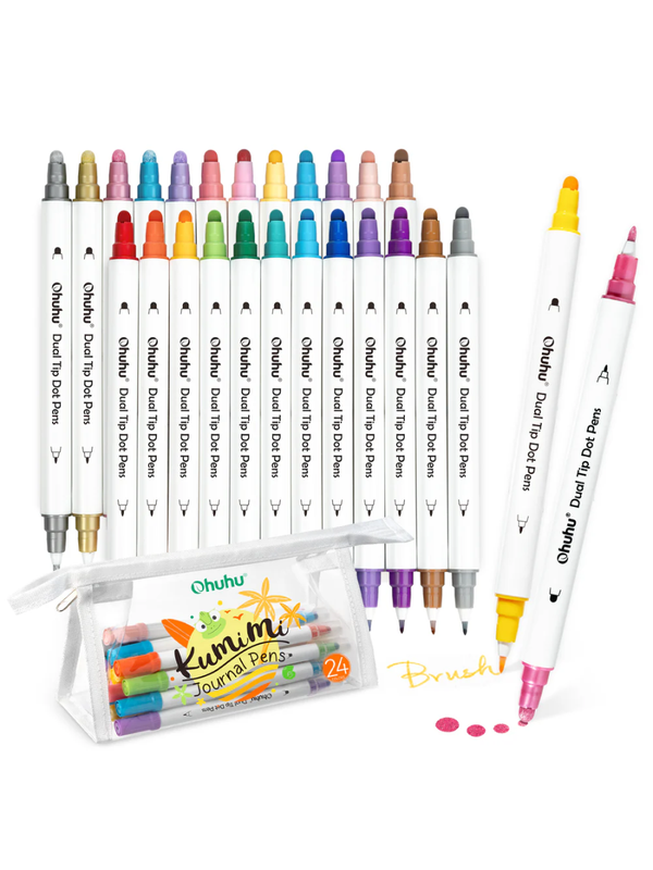 Ohuhu Dot Marker Pens Set  24 Colors