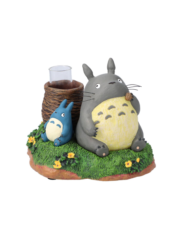 My Neighbor Totoro Bud Vase – Totoro Resting Mini Flower Vase with Glass Tube