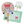 Load image into Gallery viewer, My Neighbor Totoro Mini Bamboo Fan Set Watermelon Design
