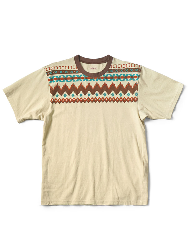 Kapital 20/-Tenjiku Ringer T-shirt (Powwow pt)