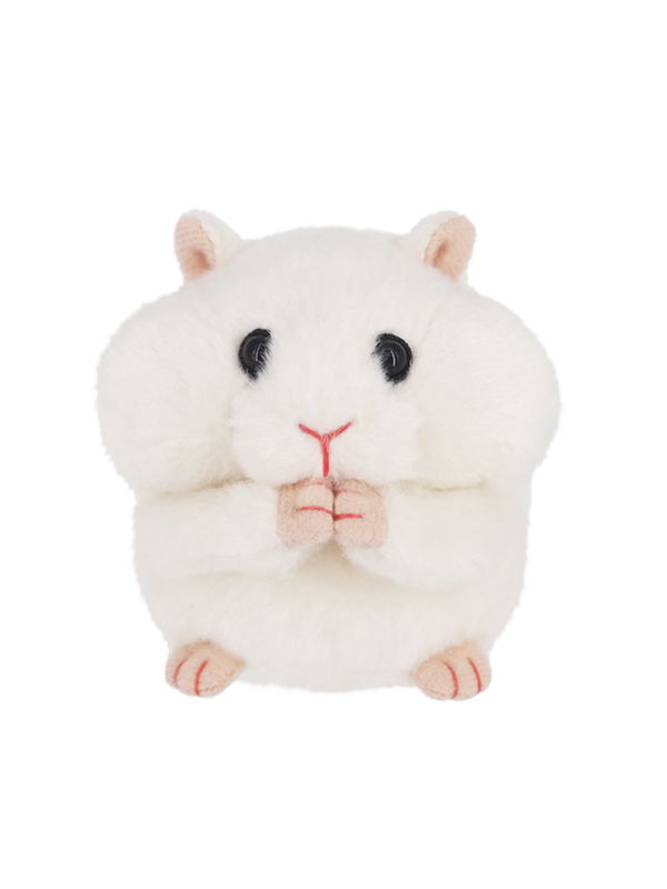 Mogomogo Hamster Plush Toy White