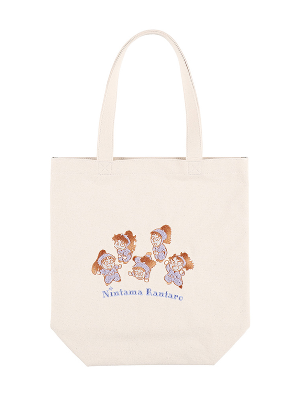 Nintama Rantaro Fifth Grade Embroidered Canvas Tote Bag