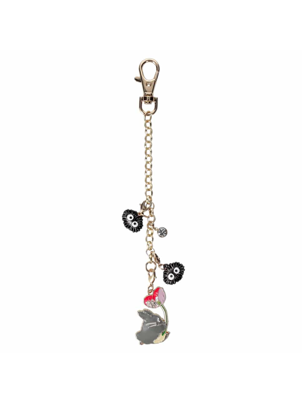 My Neighbor Totoro Big Totoro Metal Charm Keychain