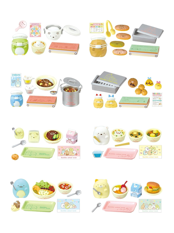 Sumikko Gurashi School Lunch Mini Figure Collection