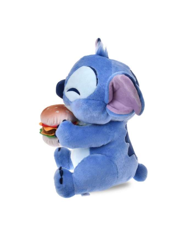 Disney Lilo & Stitch Magnetic Burger Stitch Plush Toy