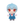 Load image into Gallery viewer, Neon Genesis Evangelion NUI-PAL Plush Mascot Rei Ayanami
