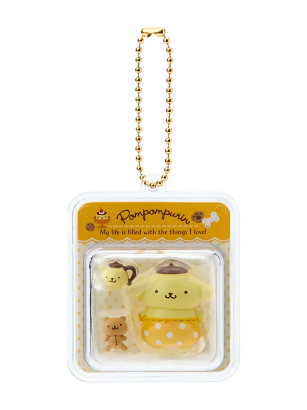 Sanrio Pompompurin Miniature Toy Package Charm