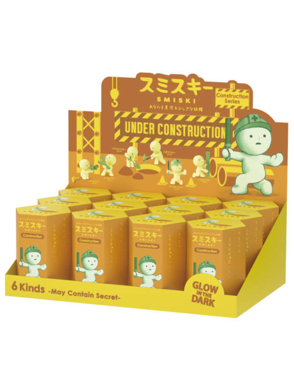 SMISKI Construction Series Glow-in-the-Dark Blind Box Figure--【Pre-Order】