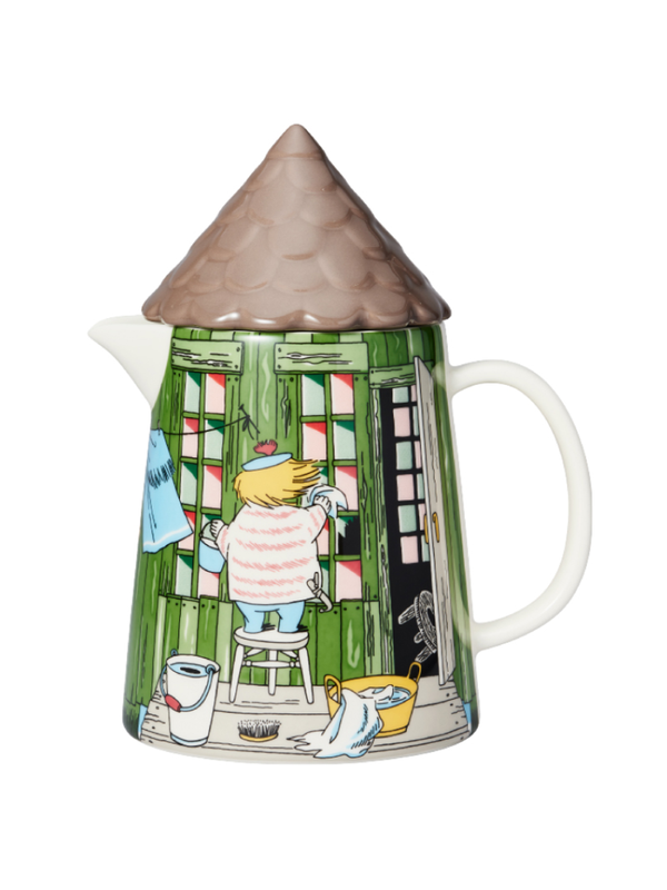 Moomin Arabia Bathhouse Lidded Pitcher 1.0L