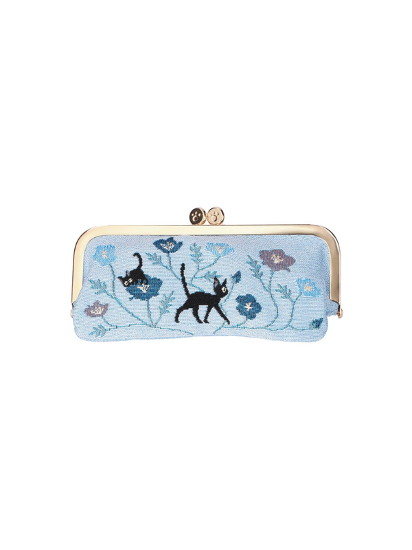 Kiki’s Delivery Service Gobelin Clasp Long Pouch Blue