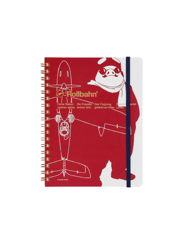 Porco Rosso Rollbahn Notebook L Size