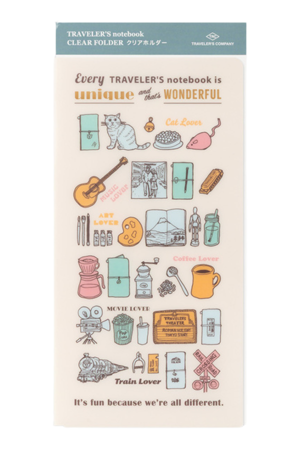 TRAVELER'S notebook Clear Holder 2027 Limited Edition