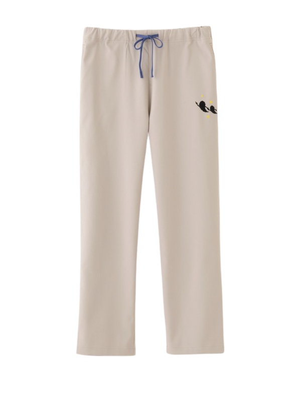 Scrub Canvas Club The Ghost in the Picture Book Unisex Scrub Pants