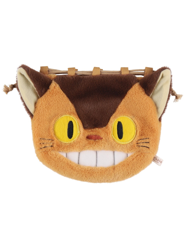 My Neighbor Totoro Catbus Plush Drawstring Pouch Bag