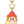 Load image into Gallery viewer, Kirby Mini Plush Mascot Keychain Waddle Dee Apple
